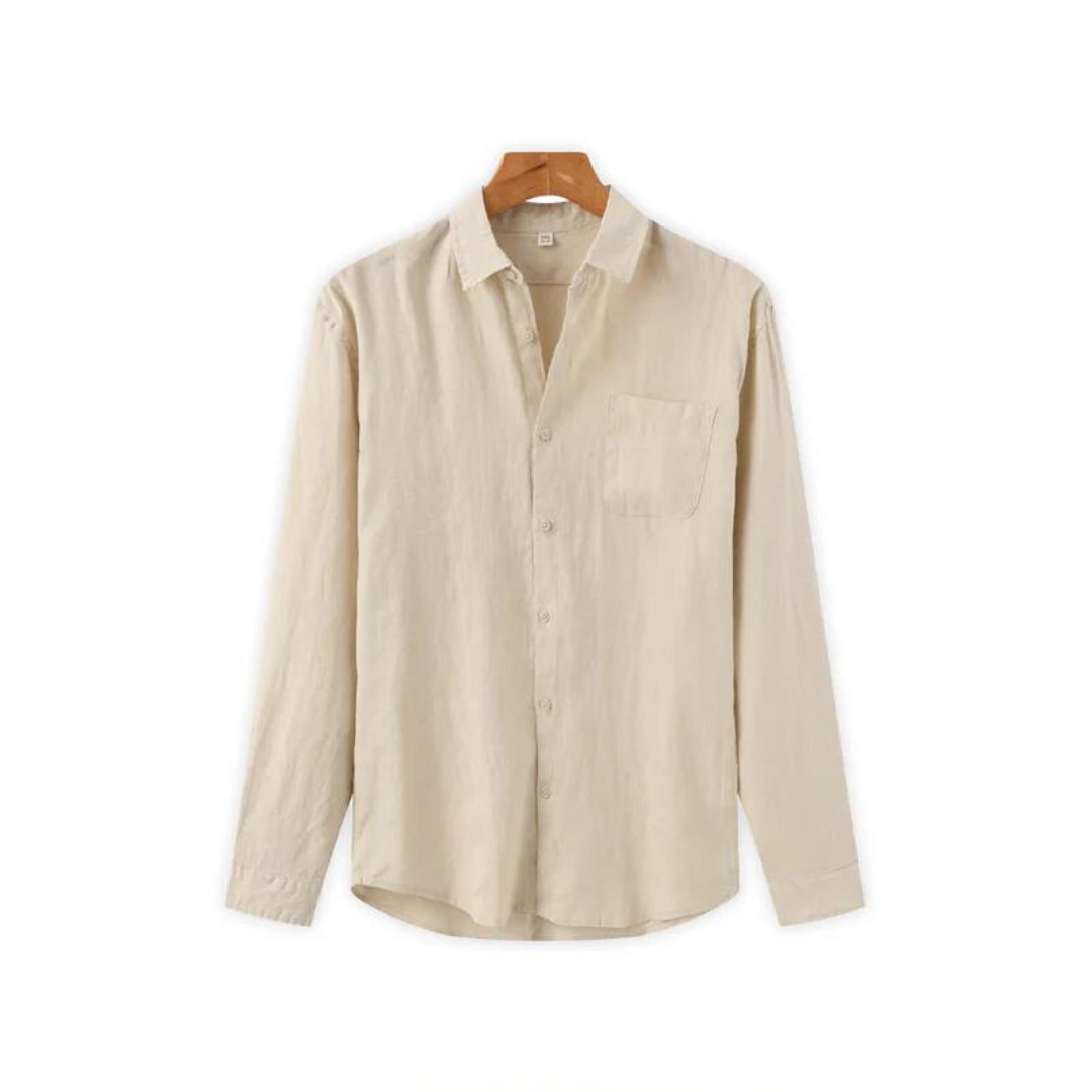 Nexus™ | Beige Linnen Shirt