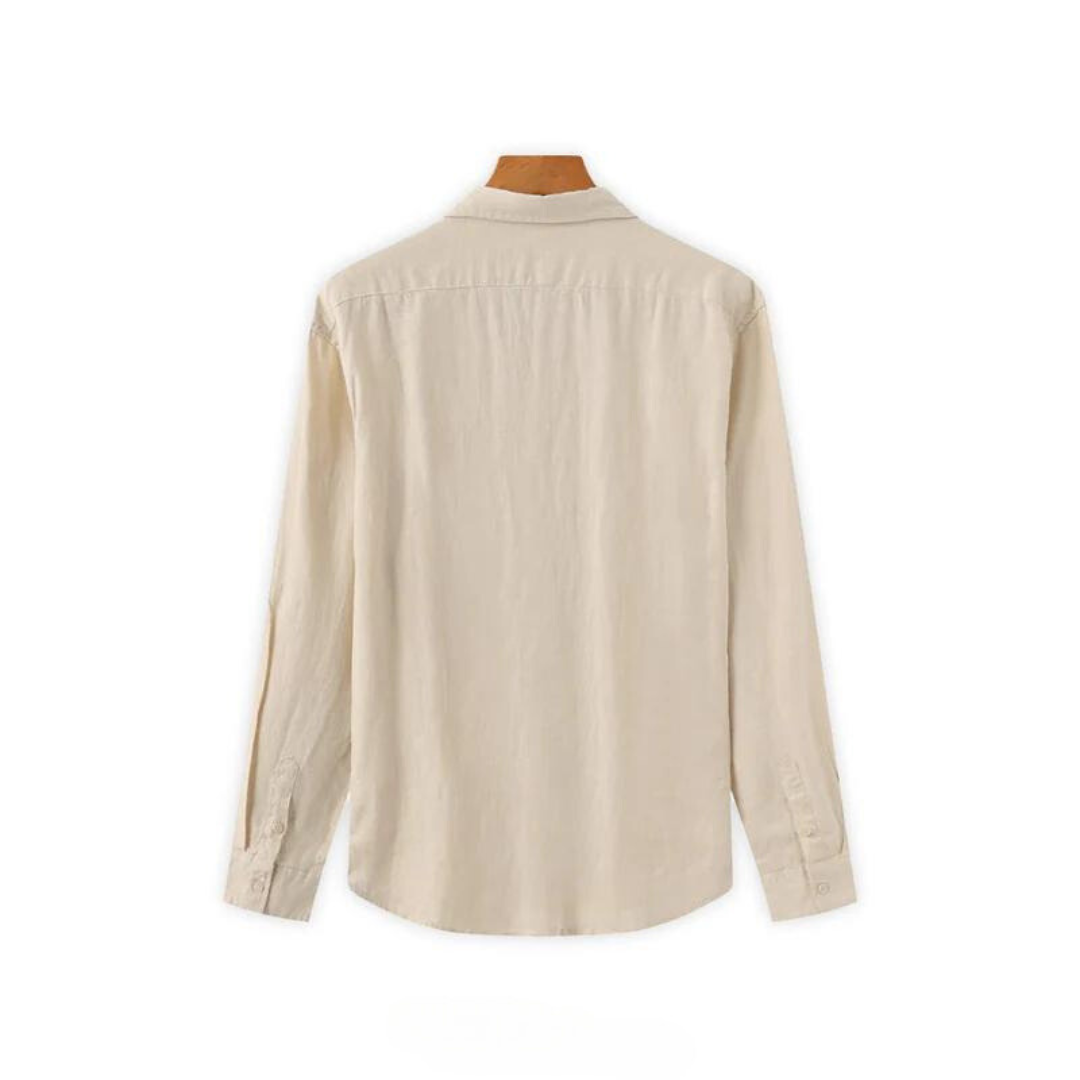 Nexus™ | Beige Linnen Shirt