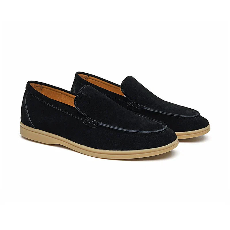 Nexus™ | Oud Geld Premium Suède Loafers