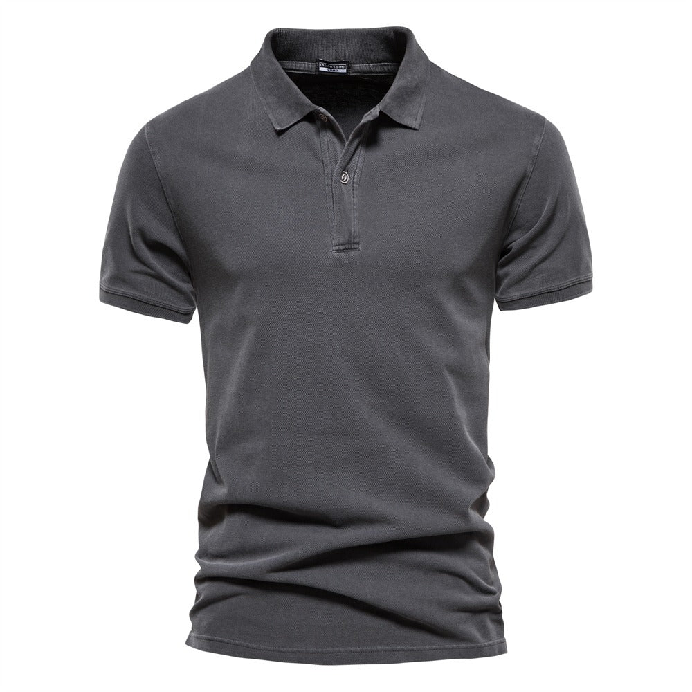 Carter® - Modern poloshirt met contrasterende kraag