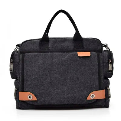 Merk Mannen Crossbody Tassen Mannelijke Canvas Schoudertassen Jongen Messenger Bags Man Handtassen Voor Reizen Ongedwongen Grote Satchel Grijs