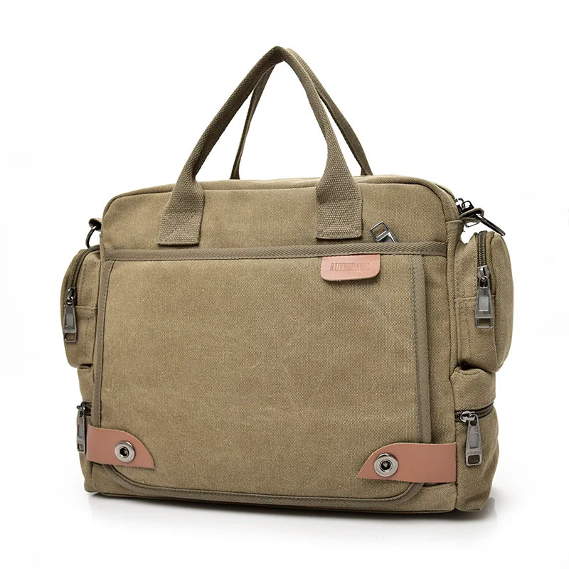 Merk Mannen Crossbody Tassen Mannelijke Canvas Schoudertassen Jongen Messenger Bags Man Handtassen Voor Reizen Ongedwongen Grote Satchel Grijs