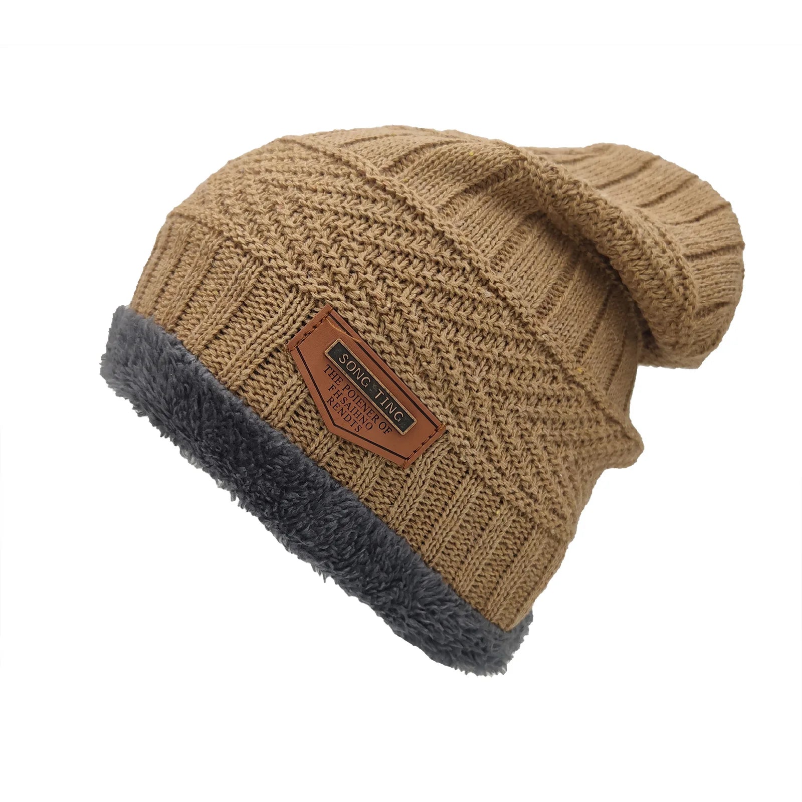 Beanies Heren Winter Hat Dames Gebreide Hoeden Voor Mannen Cap Winter Beanie Caps Gorro Dikke Warm Brimloze Bont Mens