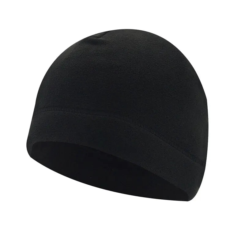 Mannen Polar Fleece Cap Winter Warm Buitensporten Skiën Fietsmuts Winddicht Zacht Beanie Cap Vrouwen Ski Fiets Hoed