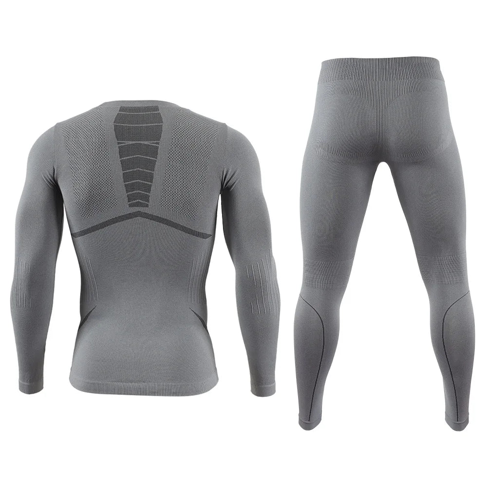 Thermo Fietskleding Heren Thermisch Ondergoed Van Topkwaliteit Sets Compressietraining Mannenkleding