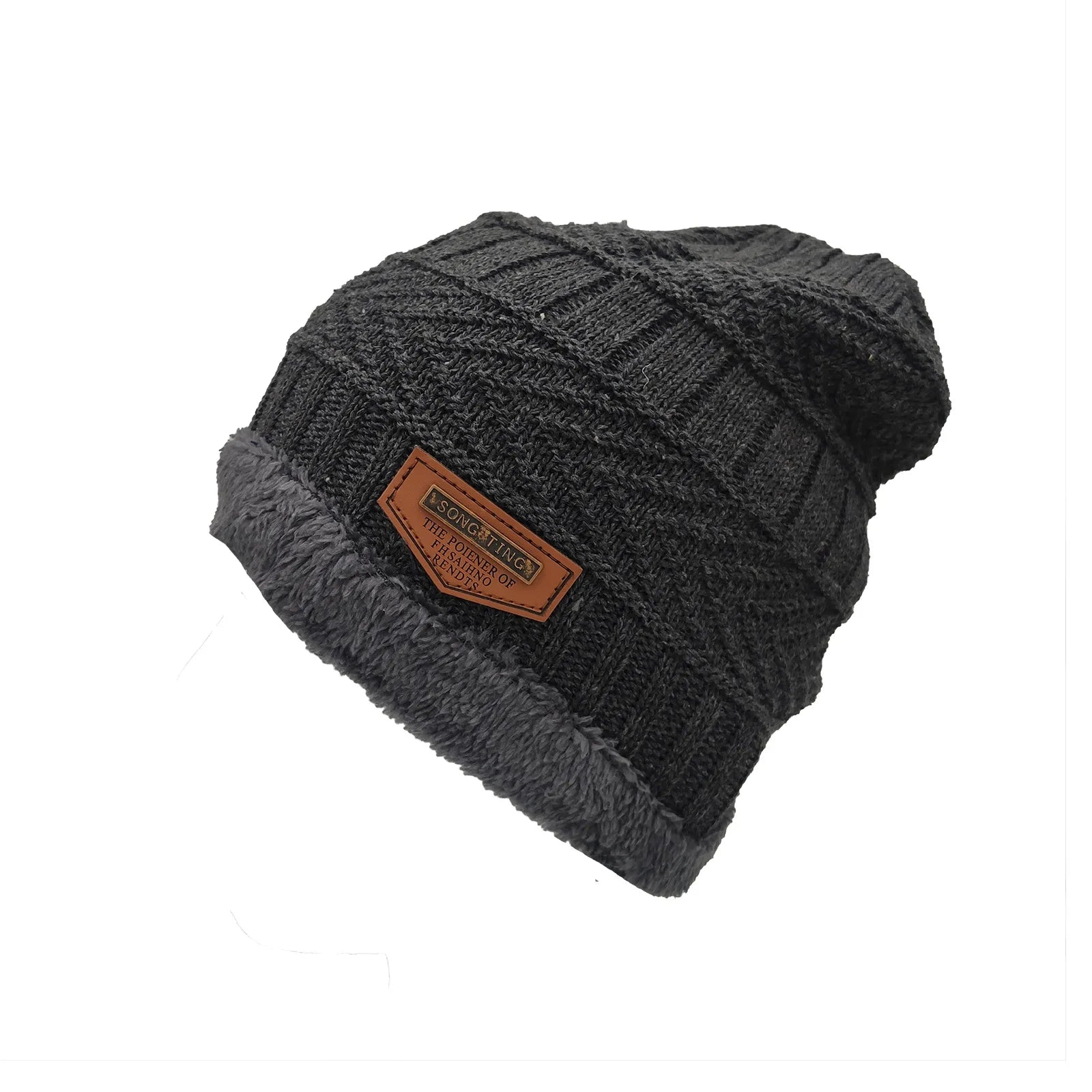 Beanies Heren Winter Hat Dames Gebreide Hoeden Voor Mannen Cap Winter Beanie Caps Gorro Dikke Warm Brimloze Bont Mens