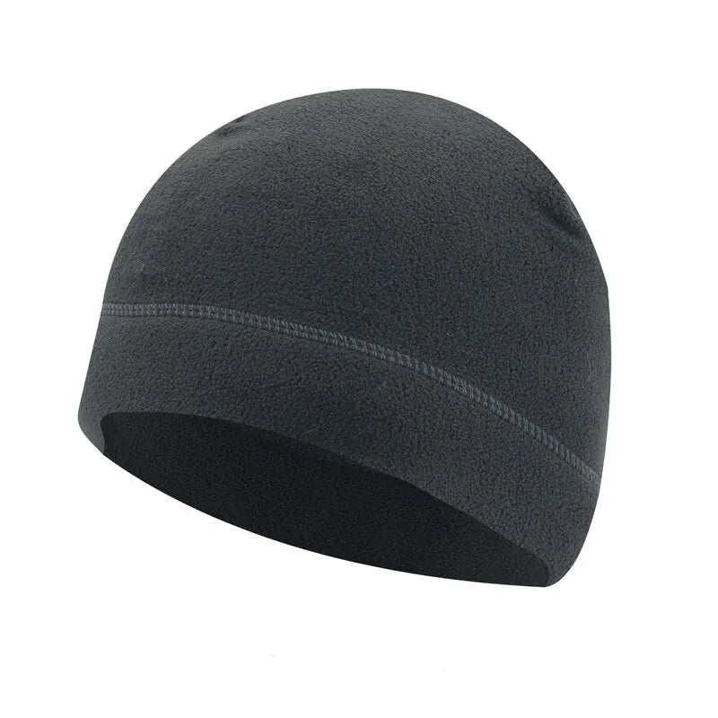 Mannen Polar Fleece Cap Winter Warm Buitensporten Skiën Fietsmuts Winddicht Zacht Beanie Cap Vrouwen Ski Fiets Hoed