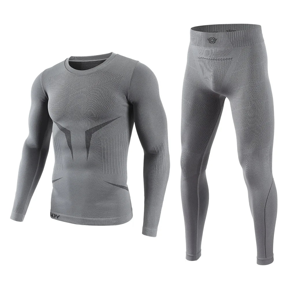 Thermo Fietskleding Heren Thermisch Ondergoed Van Topkwaliteit Sets Compressietraining Mannenkleding