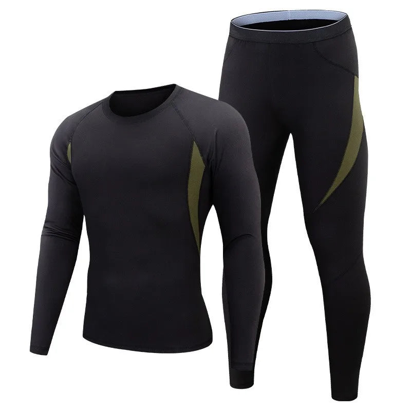 Winter Thermisch Ondergoed Heren Basislaag Lange Onderbroek Dunne Fleece Compressie Sport Strakke Shapewear Kleding Maat S Tot 3xl