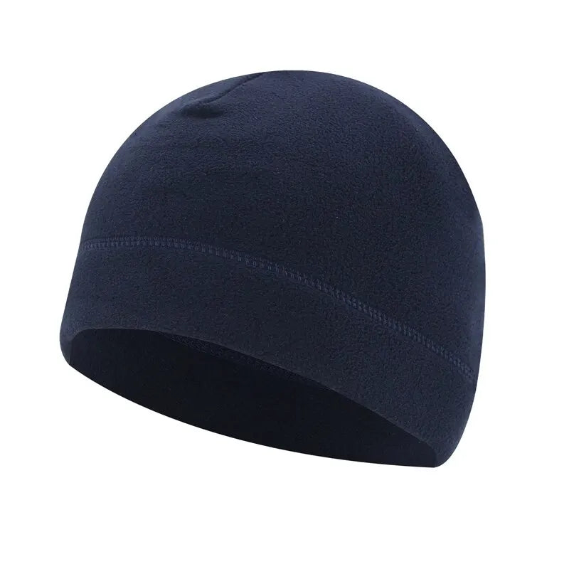 Mannen Polar Fleece Cap Winter Warm Buitensporten Skiën Fietsmuts Winddicht Zacht Beanie Cap Vrouwen Ski Fiets Hoed