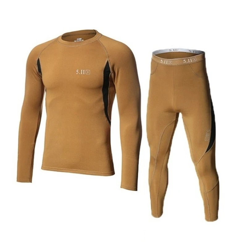 Winter Thermisch Ondergoed Heren Basislaag Lange Onderbroek Dunne Fleece Compressie Sport Strakke Shapewear Kleding Maat S Tot 3xl