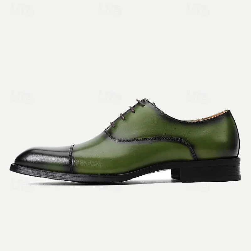 Men's Premium Genuine Leather Oxford