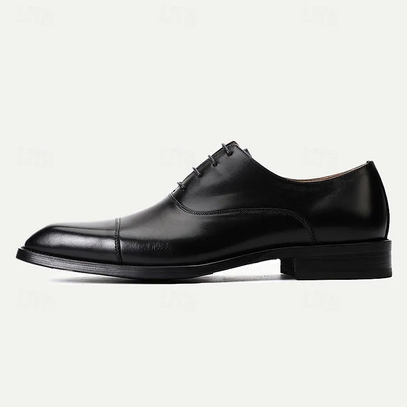 Men's Premium Genuine Leather Oxford