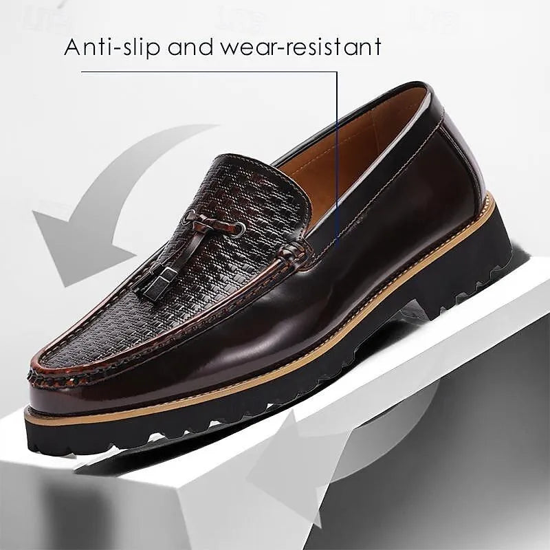 Men's genuine leather loafers